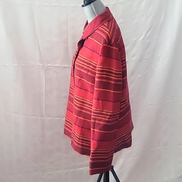 RENA ROWAN Brick Red Designer Jacket, Size: 14 - Picture 5 of 9